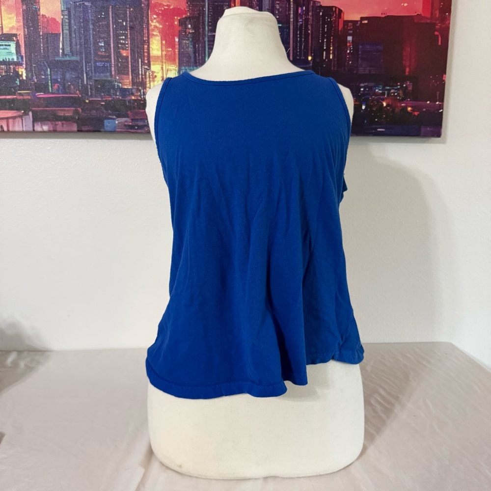 Just Love Vibrant Blue Tank Top